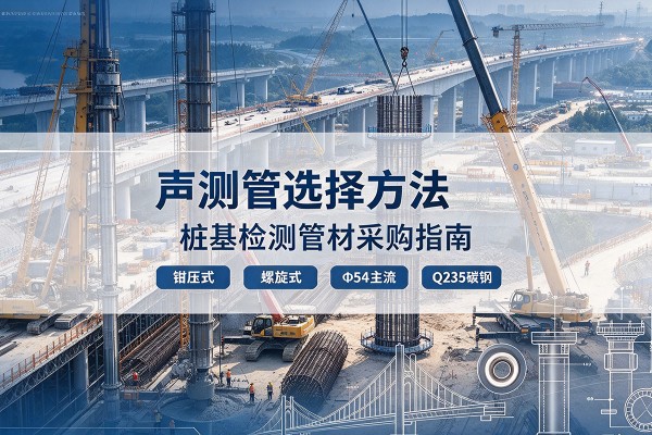 道外声测管选型标准